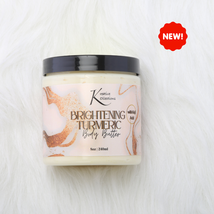Brightening Turmeric Body Butter (with kojic acid)